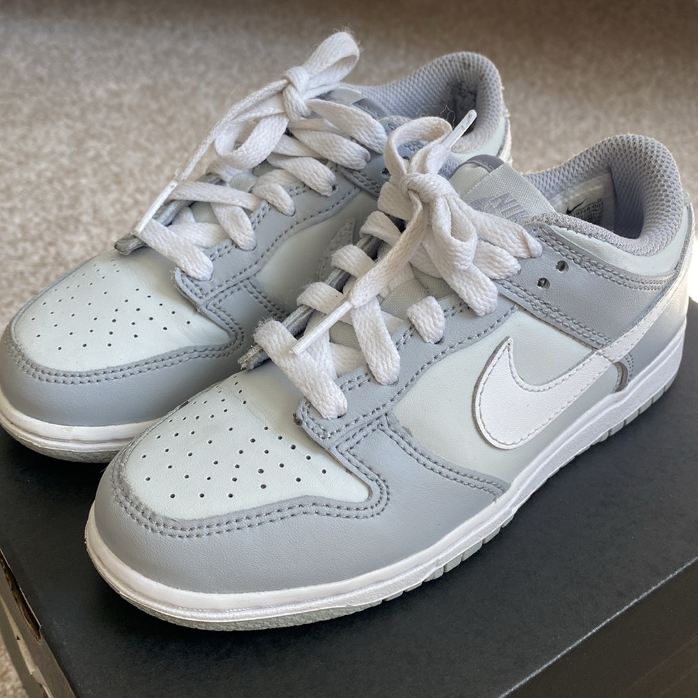 Nike Dunk Low Two-Tone Grey - Kids Size 13C